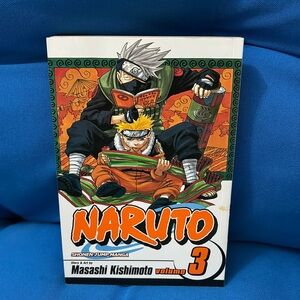 Naruto Comic Volume 3 Shonen Jump By Masashi Kishimato Rated T For Teens